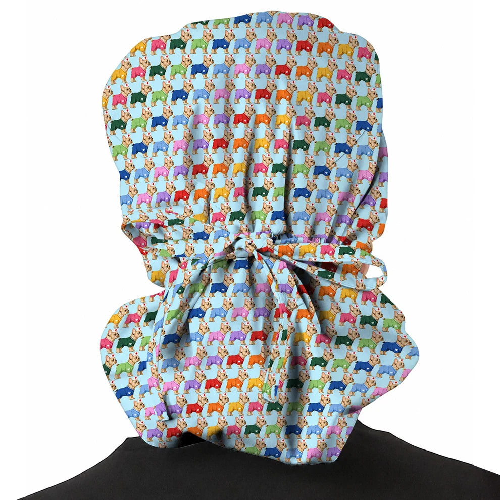 Christmas Goose Scrub Cap, Funny Holiday Nurse Scrub Caps, Christmas Gift For Nurses
