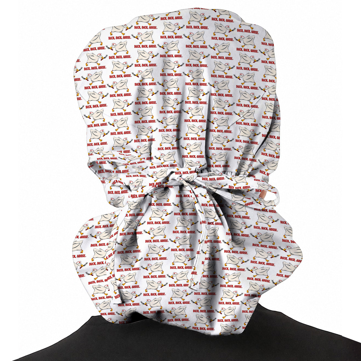 Duck Duck Goose Nurse Scrub Cap, Funny Goose Medical Scrubs, Cute Scrub Caps For Nurses