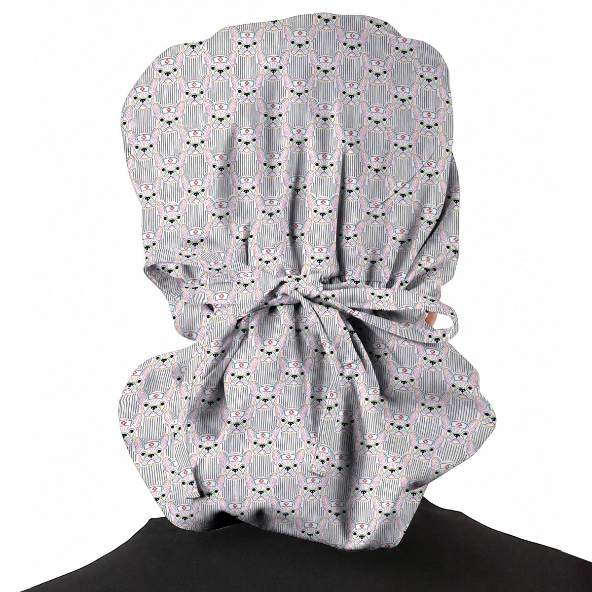French Bulldog Nurse Scrub Cap, Cute Frenchie Medical Pattern Scrubs, Dog Lover Gift for Nurses & Healthcare Workers Regular price$32.49 USD Sale price$25.99 USDSale