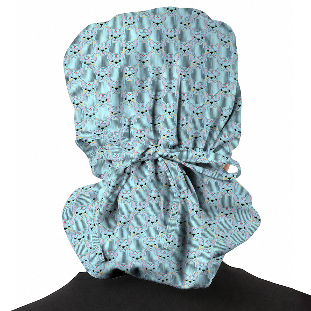 French Bulldog Nurse Scrub Cap, Cute Frenchie Medical Pattern Scrubs, Dog Lover Gift for Nurses & Healthcare Workers Regular price$32.49 USD Sale price$25.99 USDSale